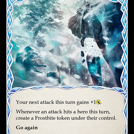 Ice Quake (Blue) [ELE153] (Tales of Aria)  1st Edition Normal