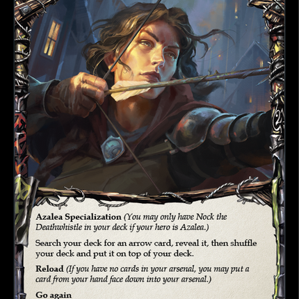 Nock the Deathwhistle [U-ARC046] (Arcane Rising Unlimited)  Unlimited Rainbow Foil