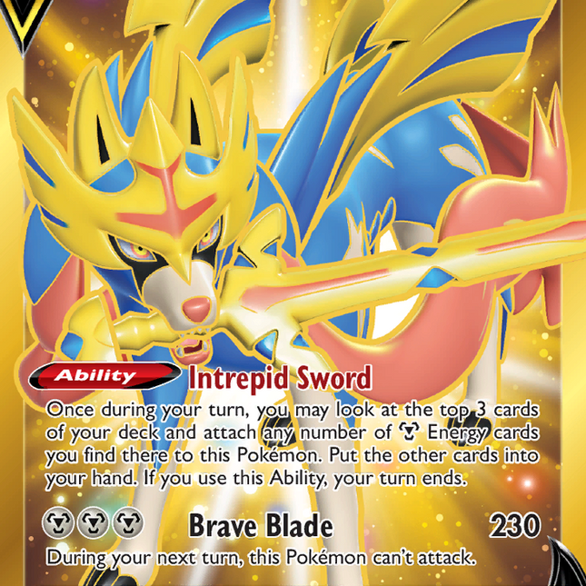 Zacian V (211/202) [Sword & Shield: Base Set]