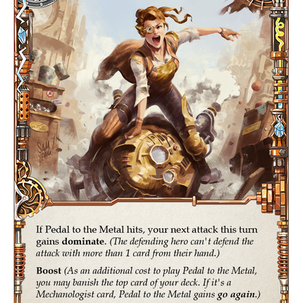 Pedal to the Metal (Blue) [1HP198] (History Pack 1)