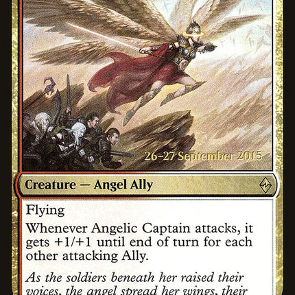 Angelic Captain [Battle for Zendikar Prerelease Promos]
