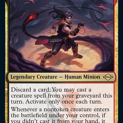 Chainer, Nightmare Adept (Foil Etched) [Modern Horizons 2]
