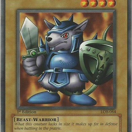 Beaver Warrior [LOB-064] Common