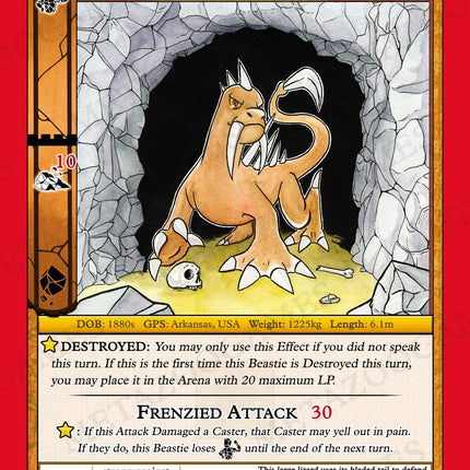 Gowrow [Cryptid Nation: UFO First Edition Tribal Theme Decks]