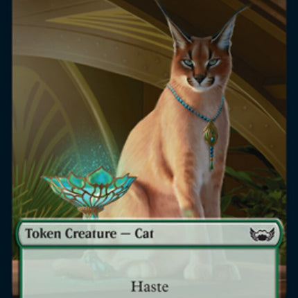 Cat // Wizard Double-Sided Token [Streets of New Capenna Tokens]