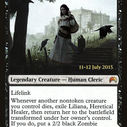 Liliana, Heretical Healer // Liliana, Defiant Necromancer [Magic Origins Prerelease Promos]