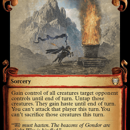 Call for Aid [The Lord of the Rings: Tales of Middle-Earth Commander Showcase Scrolls]