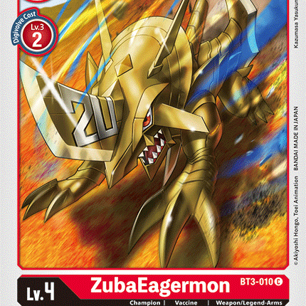 ZubaEagermon [BT3-010] [Release Special Booster Ver.1.5]