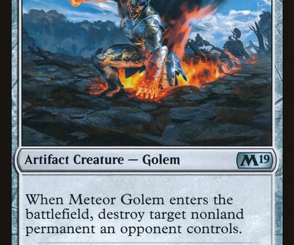 Meteor Golem [Core Set 2019] – TokenMTG