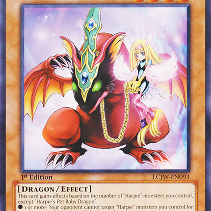 Harpie's Pet Baby Dragon [LCJW-EN093] Common