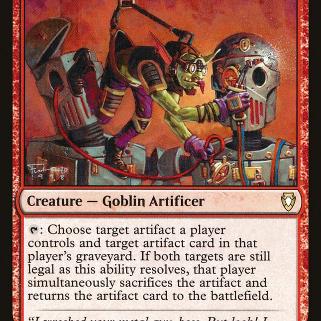 Goblin Welder [Commander Anthology Volume II]