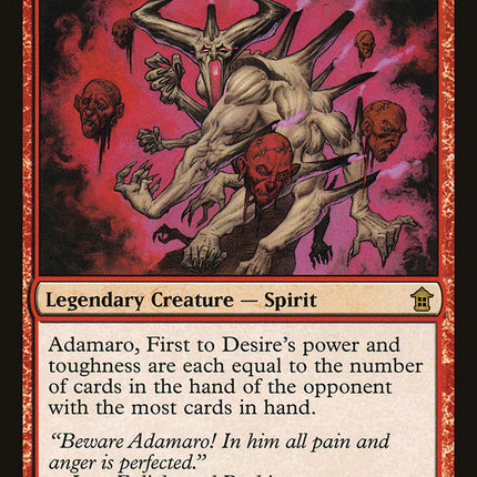 Adamaro, First to Desire [Saviors of Kamigawa]