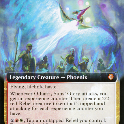 Otharri, Suns' Glory (Extended Art) [Phyrexia: All Will Be One Command TokenMTG Otharri, Suns' Glory (Extended Art) [Phyrexia: All Will Be One Command TokenMTG