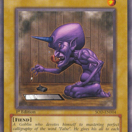 Goblin Calligrapher [SOD-EN004] Common