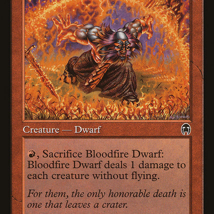 Bloodfire Dwarf [Apocalypse]