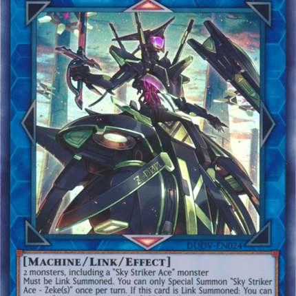 Sky Striker Ace - Zeke [DUOV-EN024] Ultra Rare