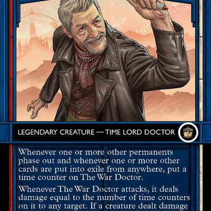 The War Doctor (Showcase) (Surge Foil) [Doctor Who]
