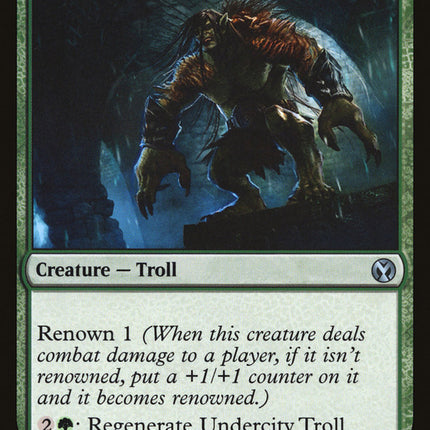 Undercity Troll [Iconic Masters]