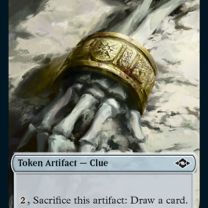 Clue (15) // Timeless Dragon Double-Sided Token [Modern Horizons 2 Tokens]