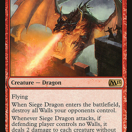 Siege Dragon [Magic 2015]