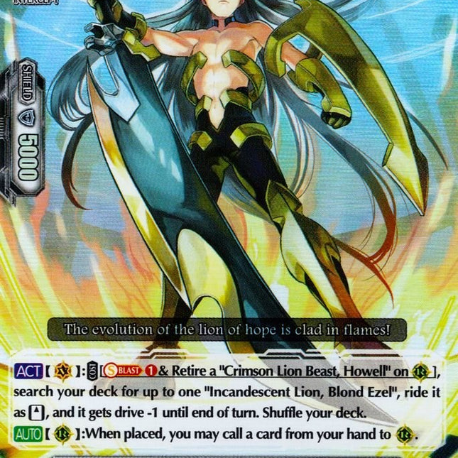Flame Wind Lion, Wonder Ezel (V-BT03/018EN) [Miyaji Academy CF Club]