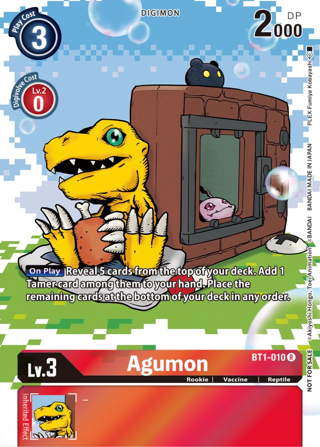 digimon agumon card Gabumon & Matt / & Tai Best friends forever, and I love these PSA graded cards from the 1999 Upper Deck Exclusive Previews set. All the cards in this set Gabumon sleeves (60 ct) Agumon (Alternate Art) - Double