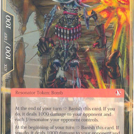 Bomb Double-sided Resonator Token (003 T) [Legacy Lost]