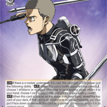 Conny: Strengthened Resolve (Foil) [Attack On Titan: Final Season]