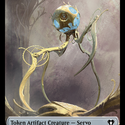 Servo Token [Commander Masters Tokens]