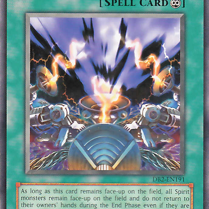 Spiritual Energy Settle Machine [DB2-EN191] Common – TokenMTG