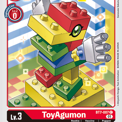 ToyAgumon [BT7-007] [Next Adventure]