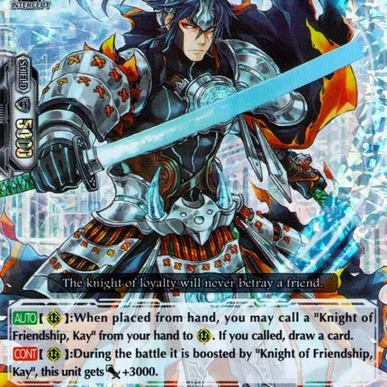 Knight of Loyalty, Bedivere (V-BT03/006EN) [Miyaji Academy CF Club]