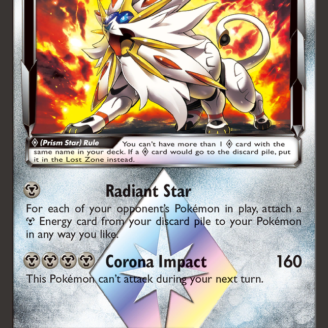 Solgaleo (89/156) (Prism Star) [Sun & Moon: Ultra Prism]