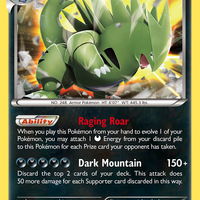 Tyranitar (56/124) [XY: Fates Collide]