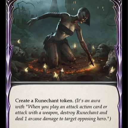 Read the Runes (Blue) [ARC111-C] (Arcane Rising)  1st Edition Normal