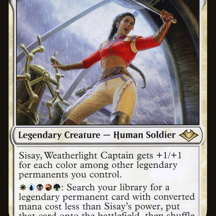 Sisay, Weatherlight Captain [Secret Lair: From Cute to Brute]