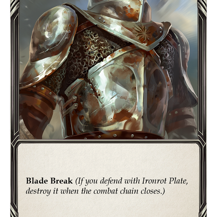 Ironrot Plate [1HP343] (History Pack 1)