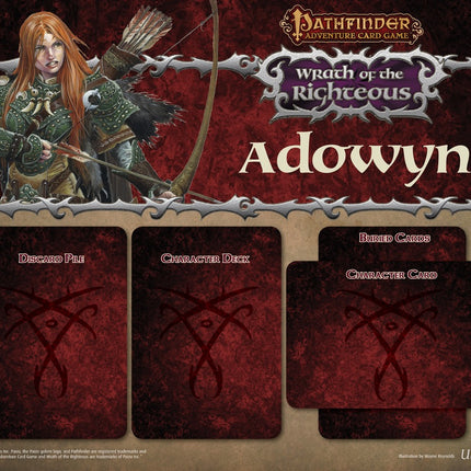 Ultra PRO: Playmat - Pathfinder (4 Wrath of the Righteous Expansion Deck Mats)