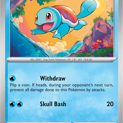 Squirtle (007/165) [Scarlet & Violet: 151]