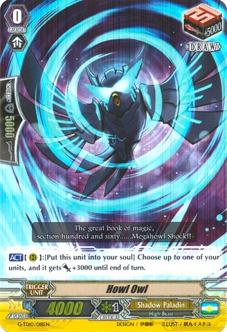 Howl Owl (RRR) (G-TD10/018EN) [Ritual of Dragon Sorcery]