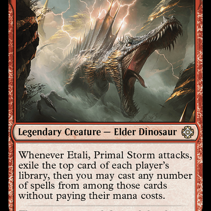 Etali, Primal Storm [The Lost Caverns of Ixalan Commander] – TokenMTG