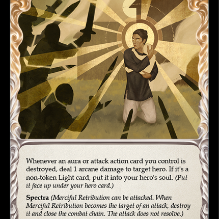 Merciful Retribution [U-MON012-RF] (Monarch Unlimited)  Unlimited Rainbow Foil