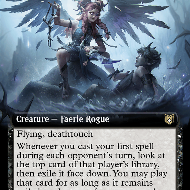 Blightwing Bandit (Extended Art) [Wilds of Eldraine Commander]