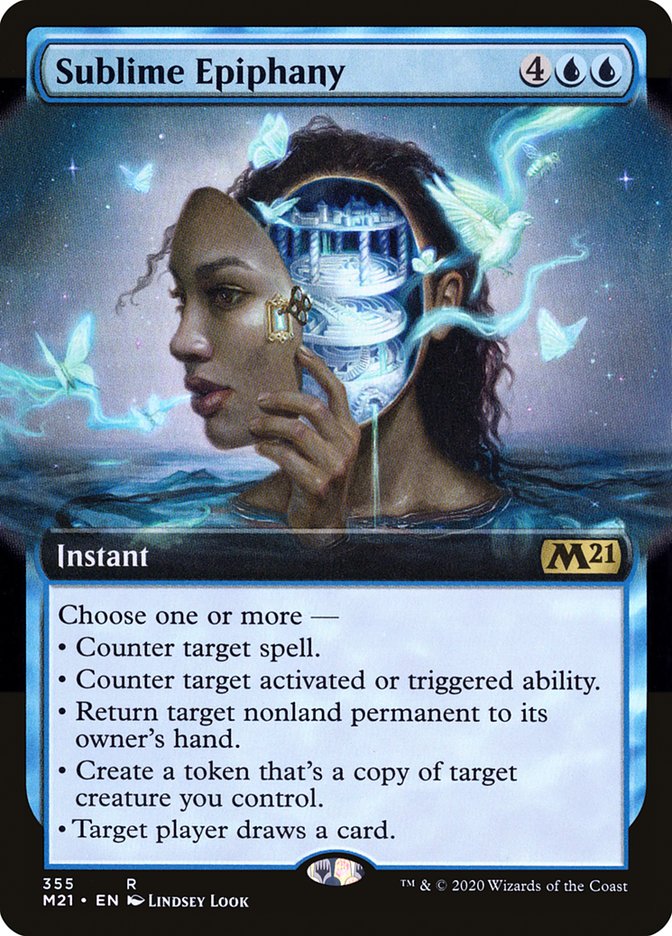 MTG Omniscience 4枚 Sublime Epiphany 1枚 M21] Sublime Epiphany : r/MagicArena