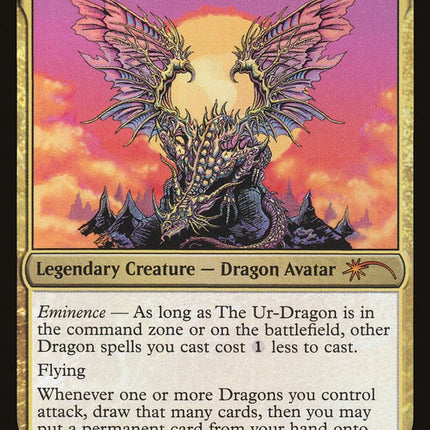 mtg dragons that draw cards The Ur-Dragon [Secret Lair Drop Series] – TokenMTG