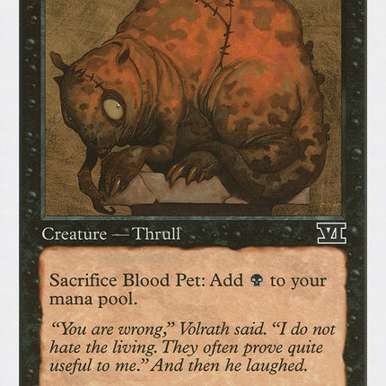 Blood Pet [Classic Sixth Edition]