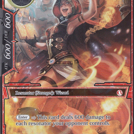Red Wizard (Stranger) (Full Art) (SDAO1-013) [Alice Origin Starter Deck]