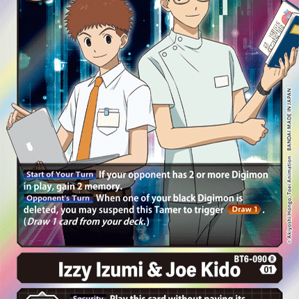 Izzy Izumi & Joe Kido [BT6-090] [Double Diamond]