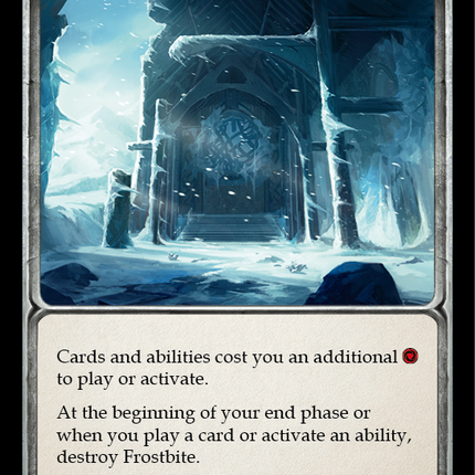 Frostbite [FAB081] (Promo)  Cold Foil