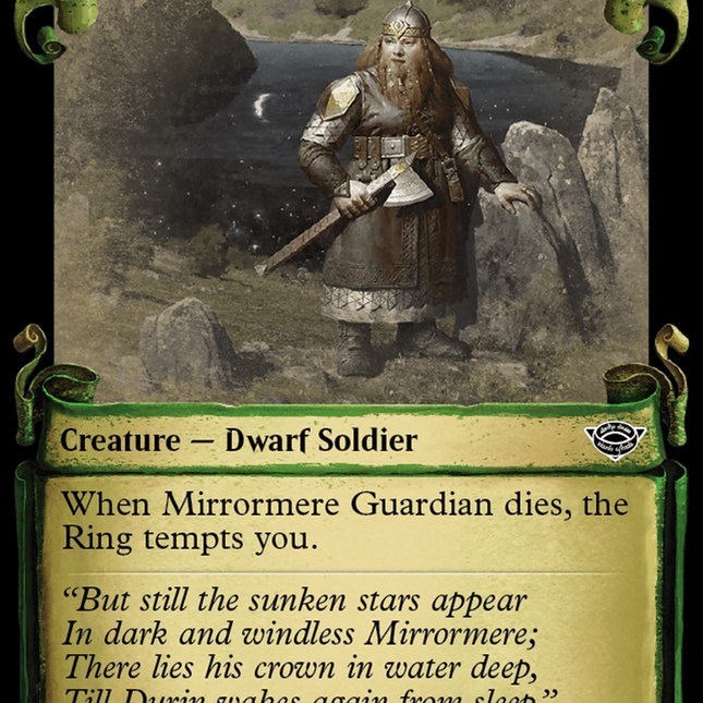 Mirrormere Guardian [The Lord of the Rings: Tales of Middle-Earth Showcase Scrolls]